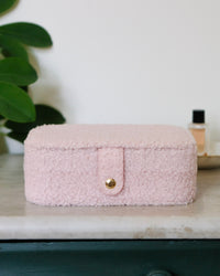 Brigitte Fleece Travel Jewelry Box - Outlet