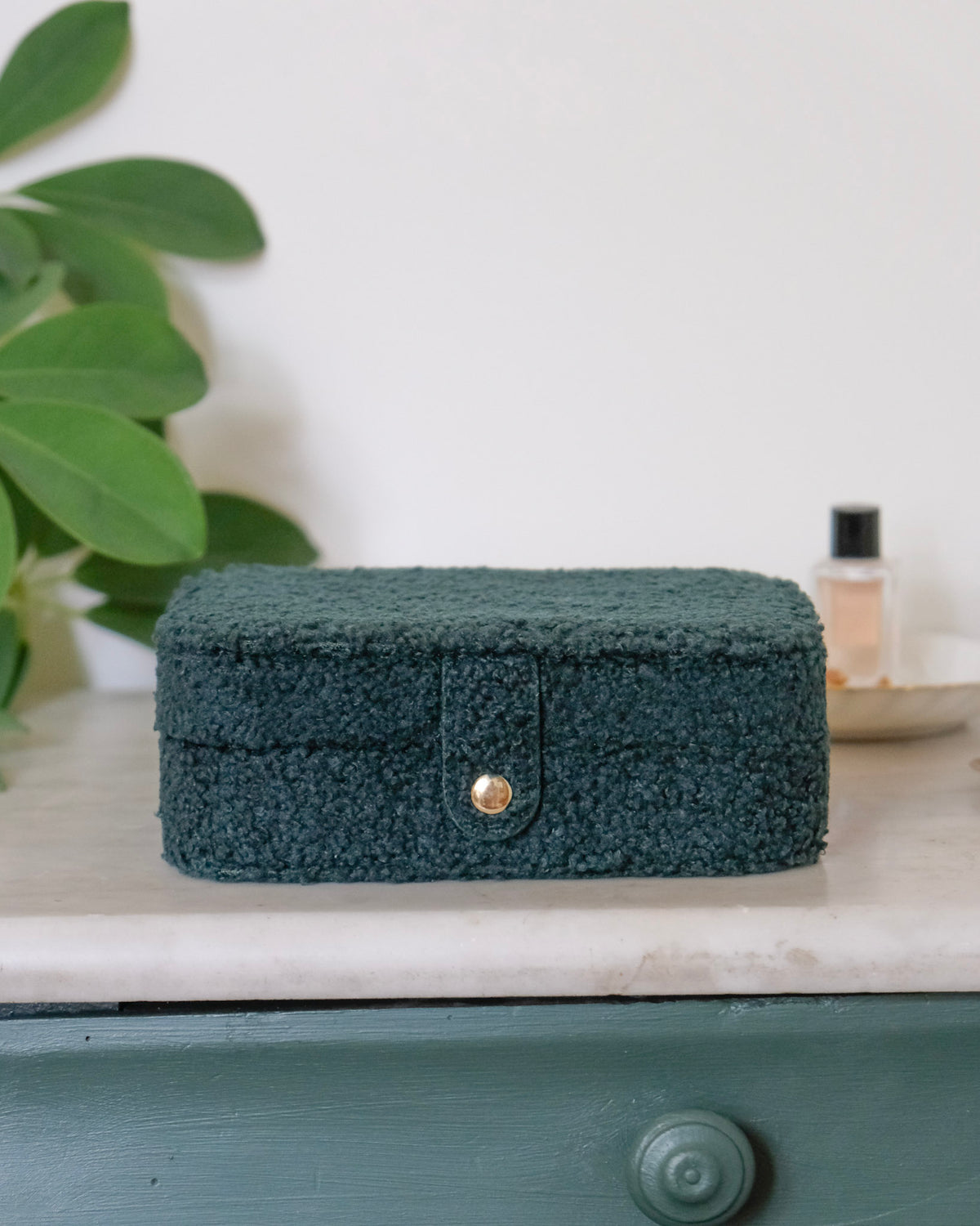 Brigitte Fleece Travel Jewelry Box - Outlet