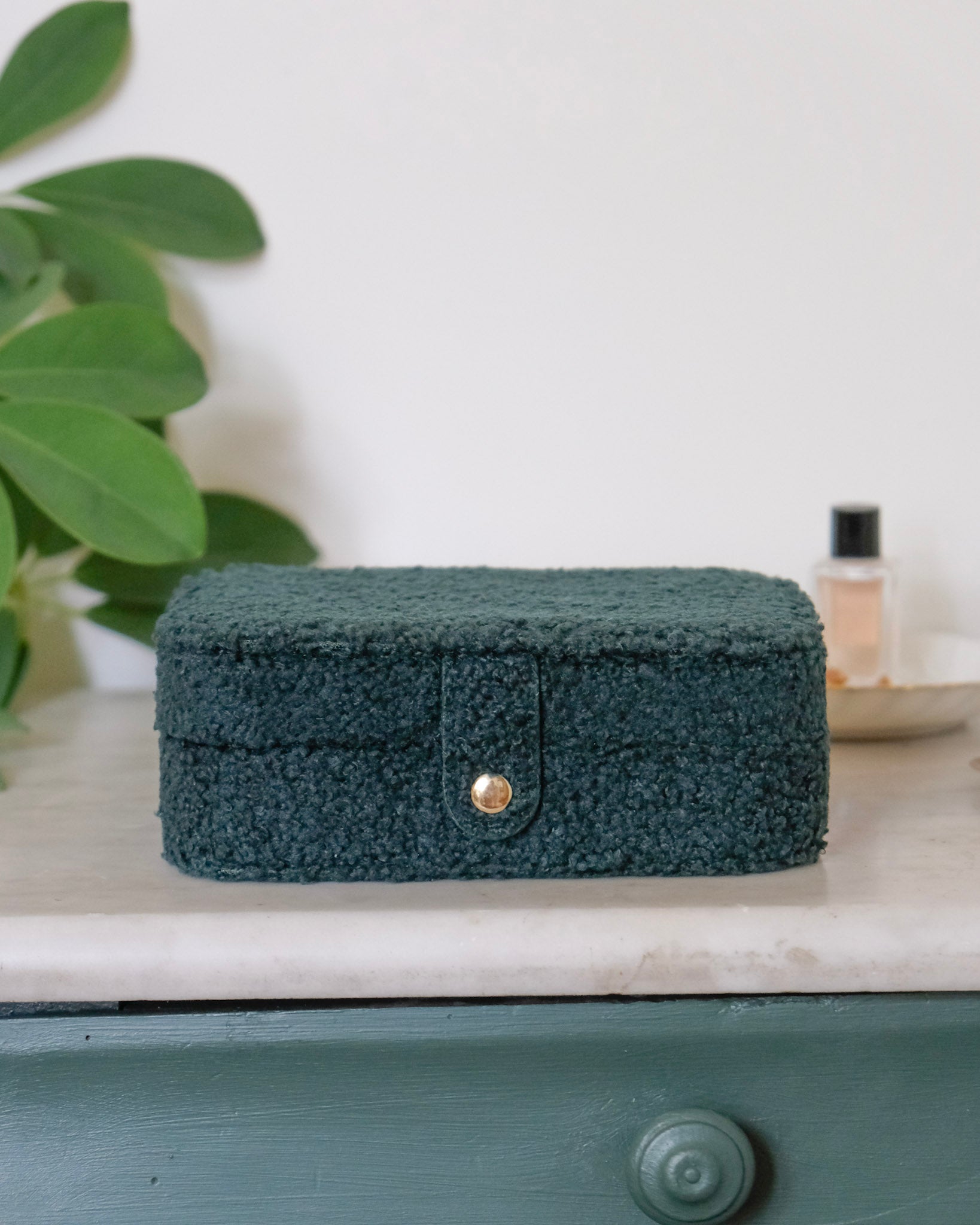 Brigitte Fleece Travel Jewelry Box - Outlet