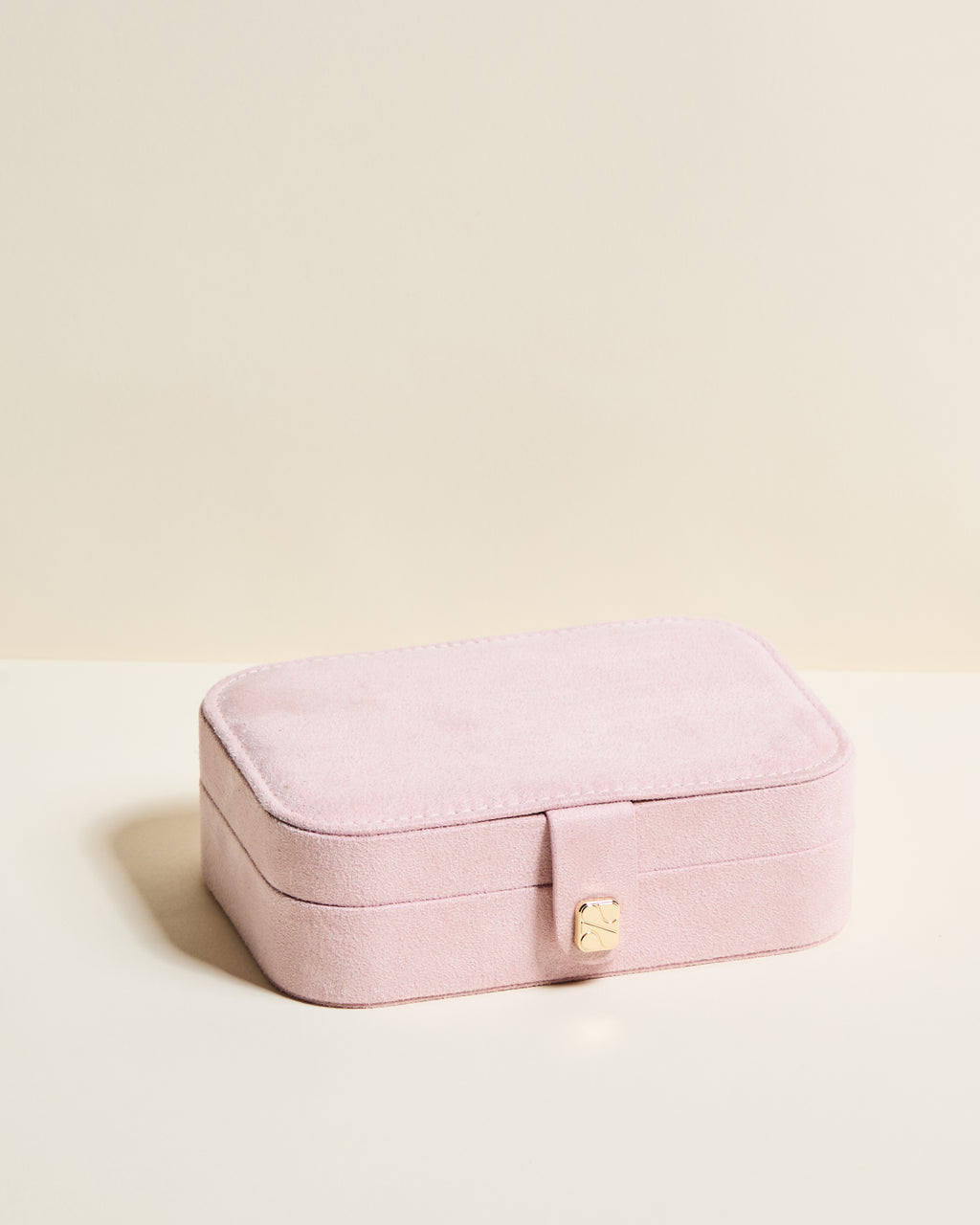 Brigitte velvet travel jewelry box