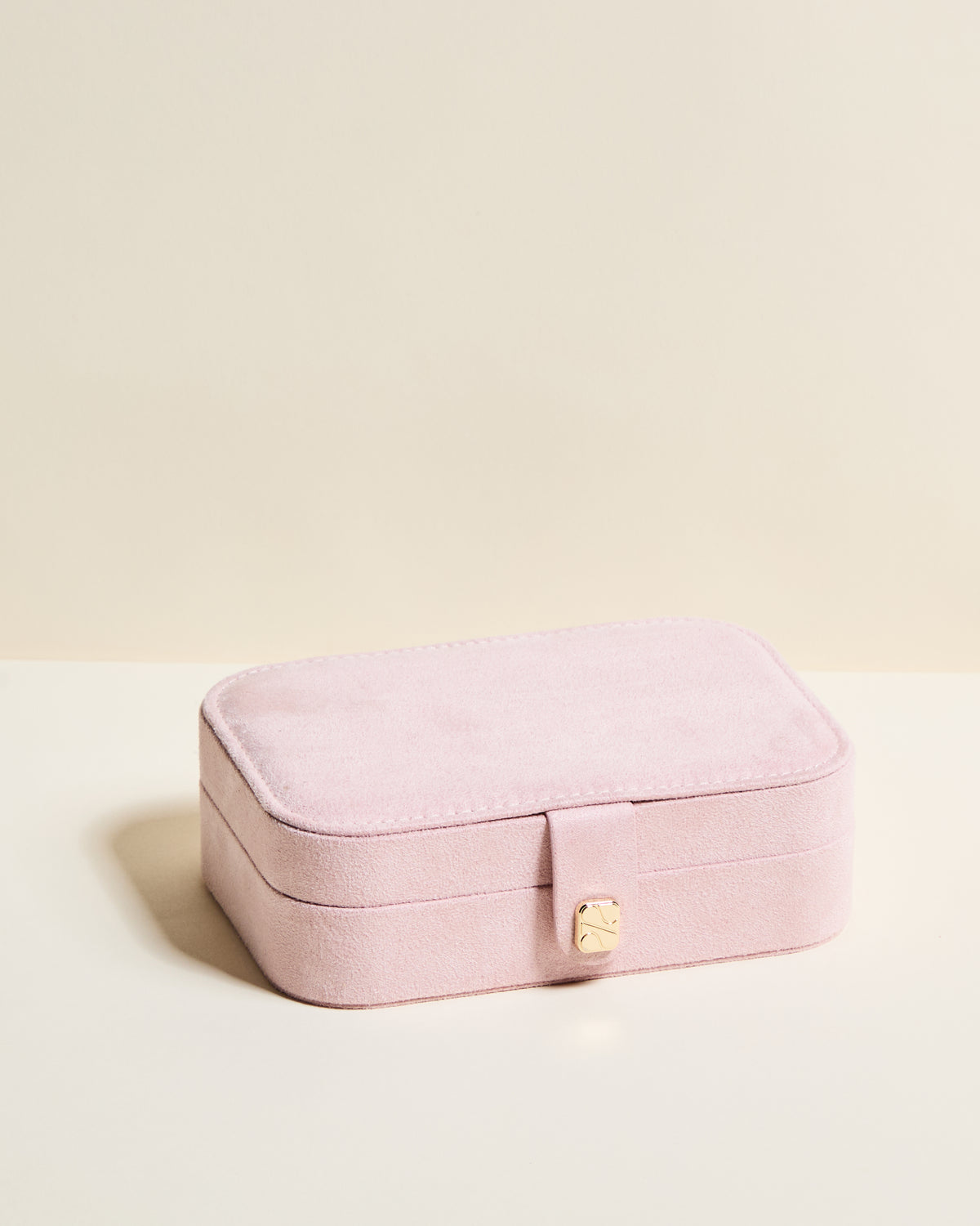 Brigitte velvet travel jewelry box
