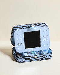 Brigitte Zebra Travel Jewelry Box