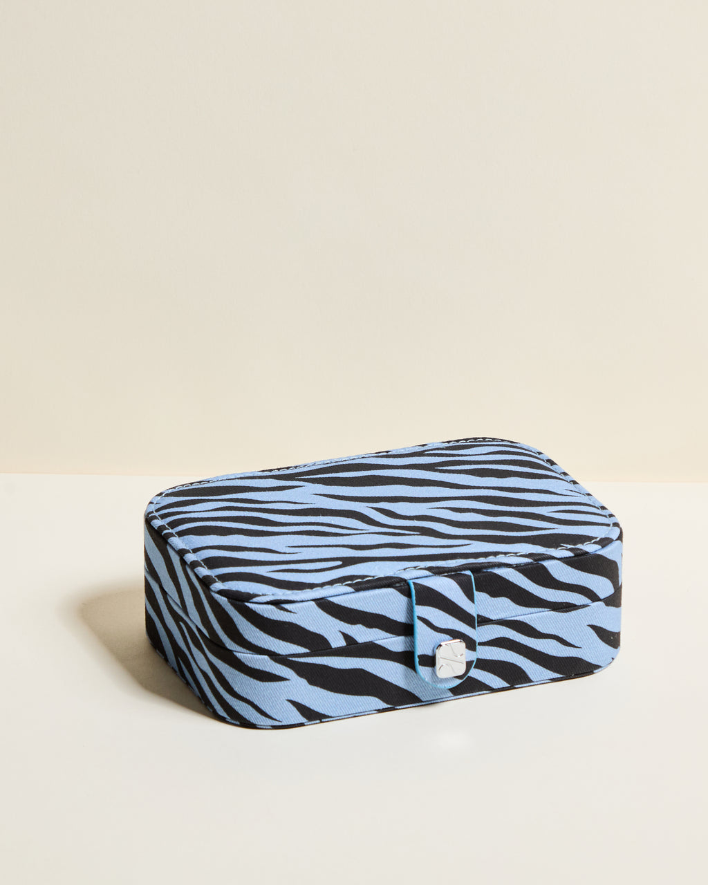 Brigitte Zebra Travel Jewelry Box