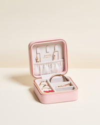 Corinne PU travel jewelry box