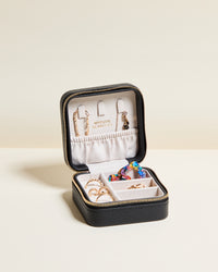 Corinne PU travel jewelry box