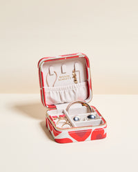 Corinne Kisses Kisses Travel Jewelry Box