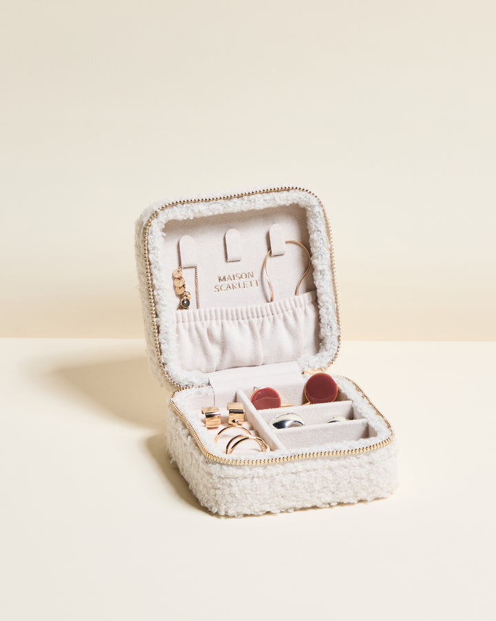 Corinne teddy travel jewelry box