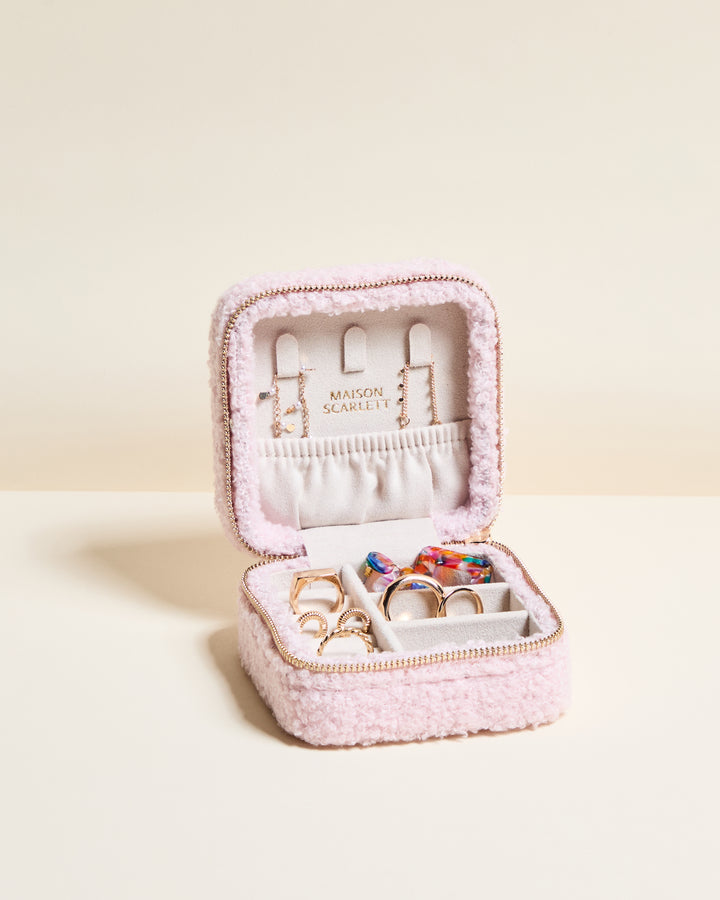 Corinne teddy travel jewelry box