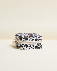 Corinne Leopard Travel Jewelry Box