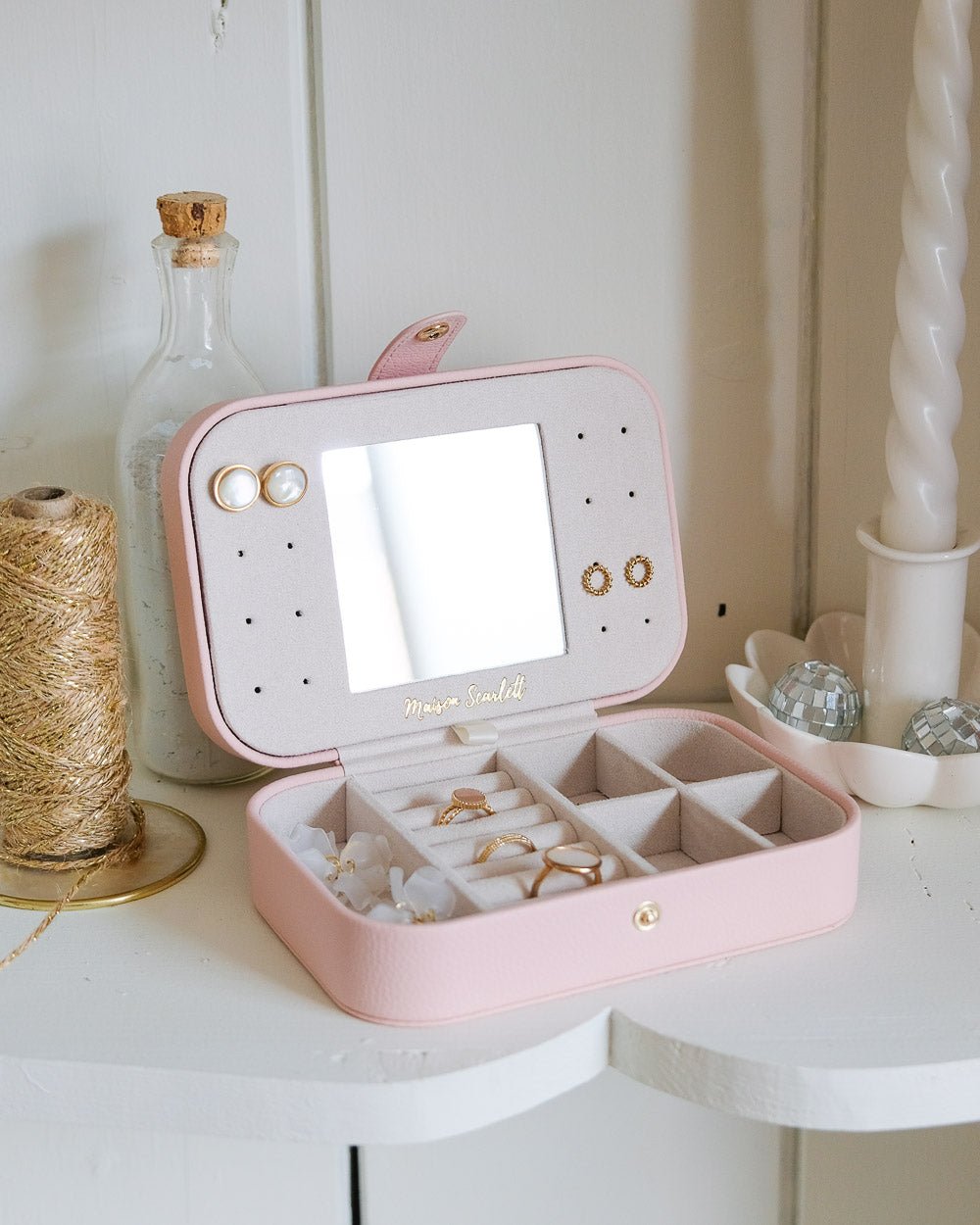 Brigitte PU travel jewelry box - Outlet