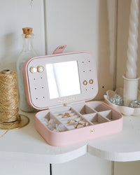 Brigitte PU travel jewelry box - Outlet