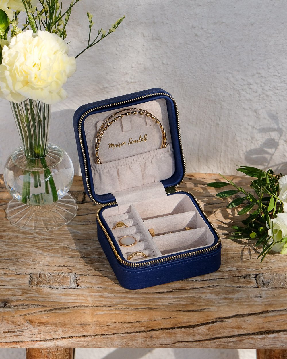 Corinne PU Travel Jewelry Box - Outlet