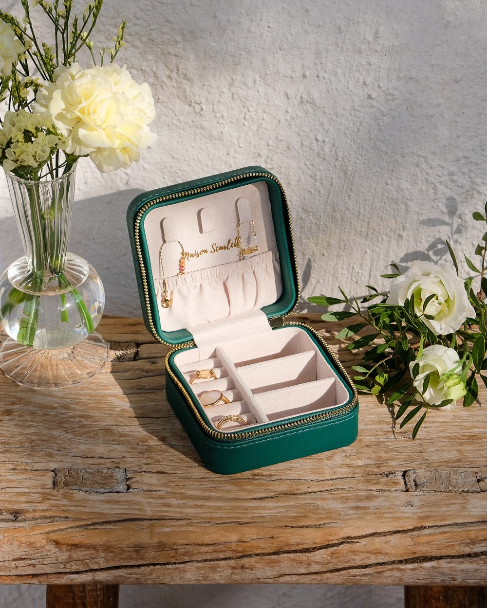 Corinne PU Travel Jewelry Box - Outlet