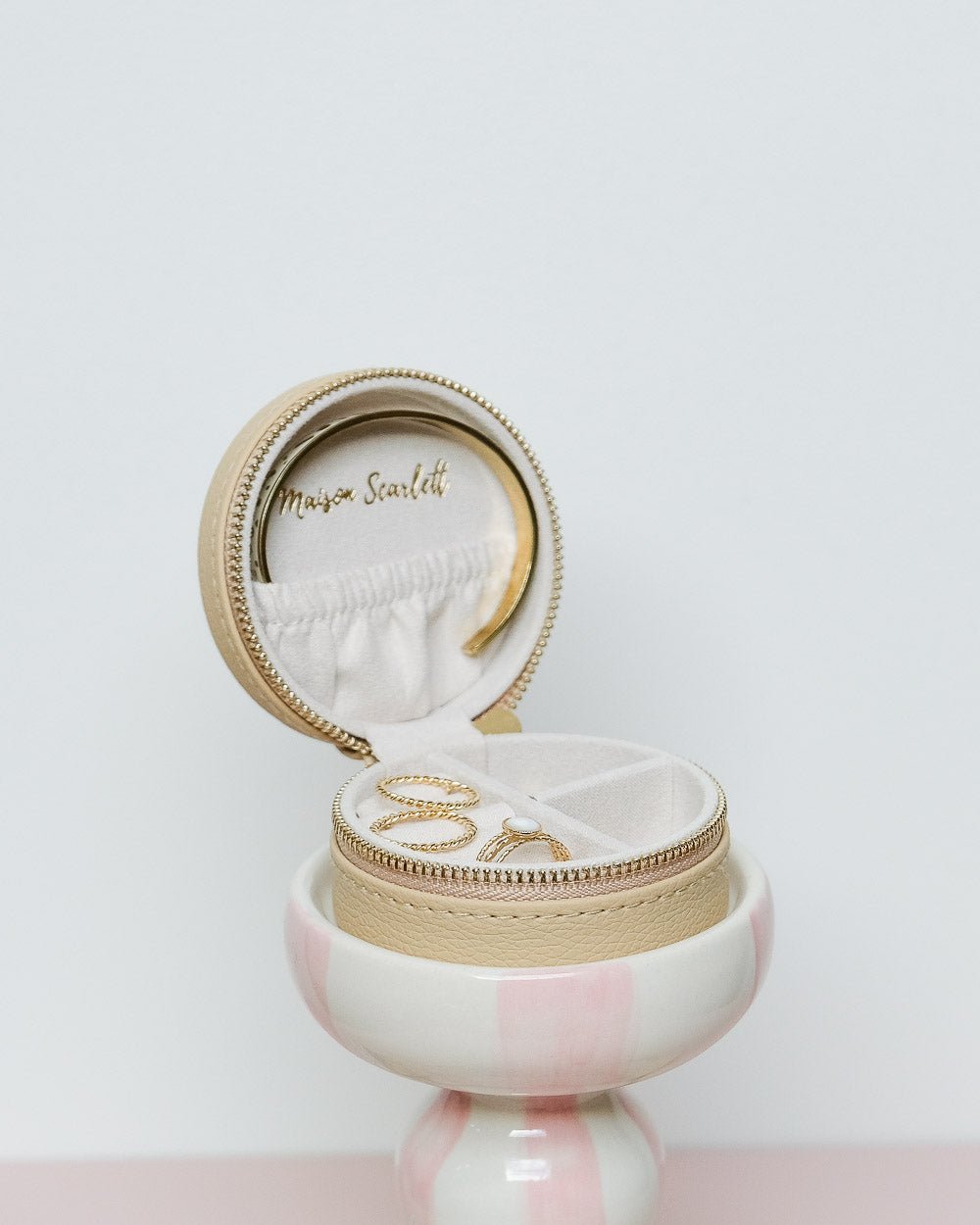 Yvonne PU Travel Jewelry Box - Outlet