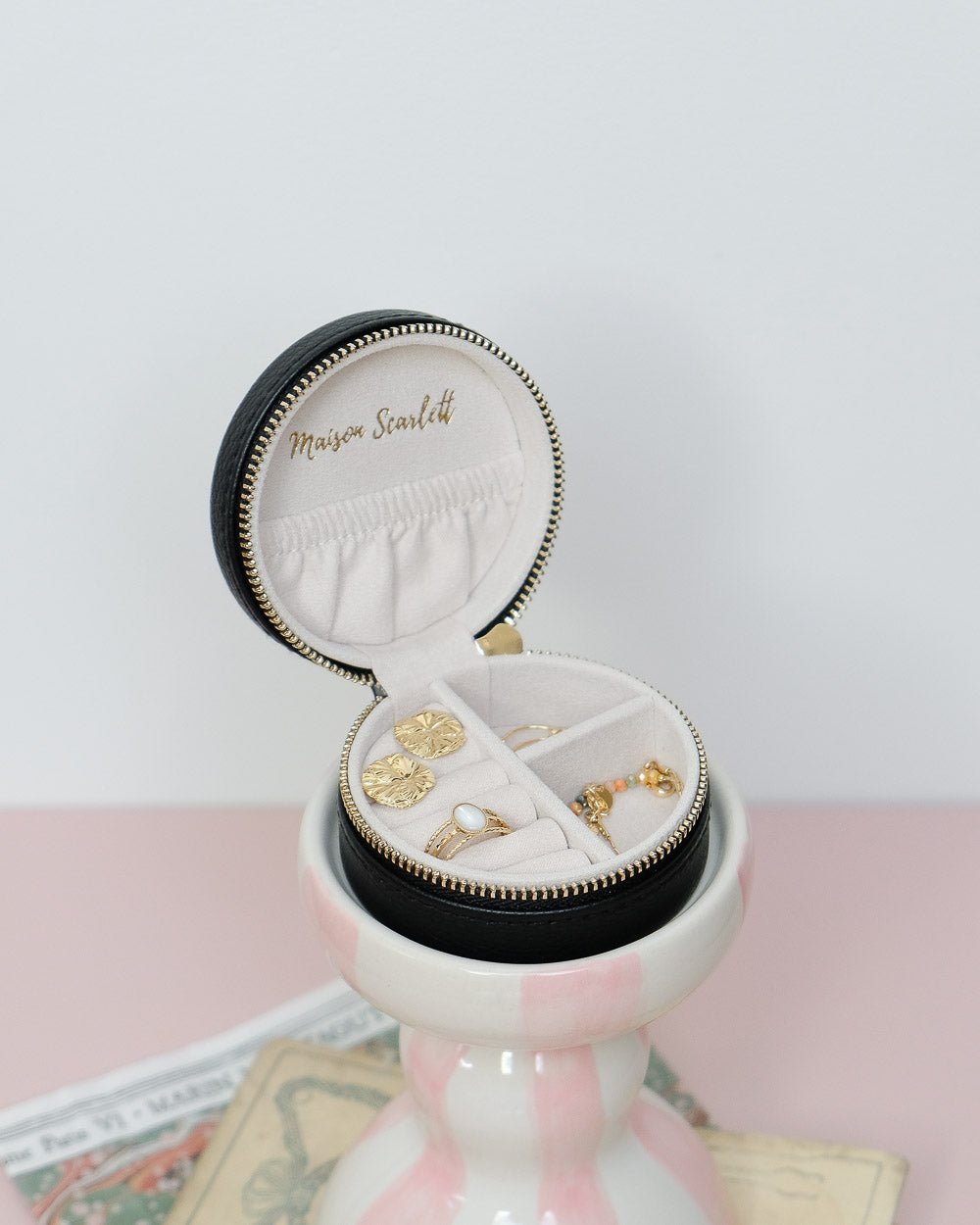 Yvonne PU Travel Jewelry Box - Outlet