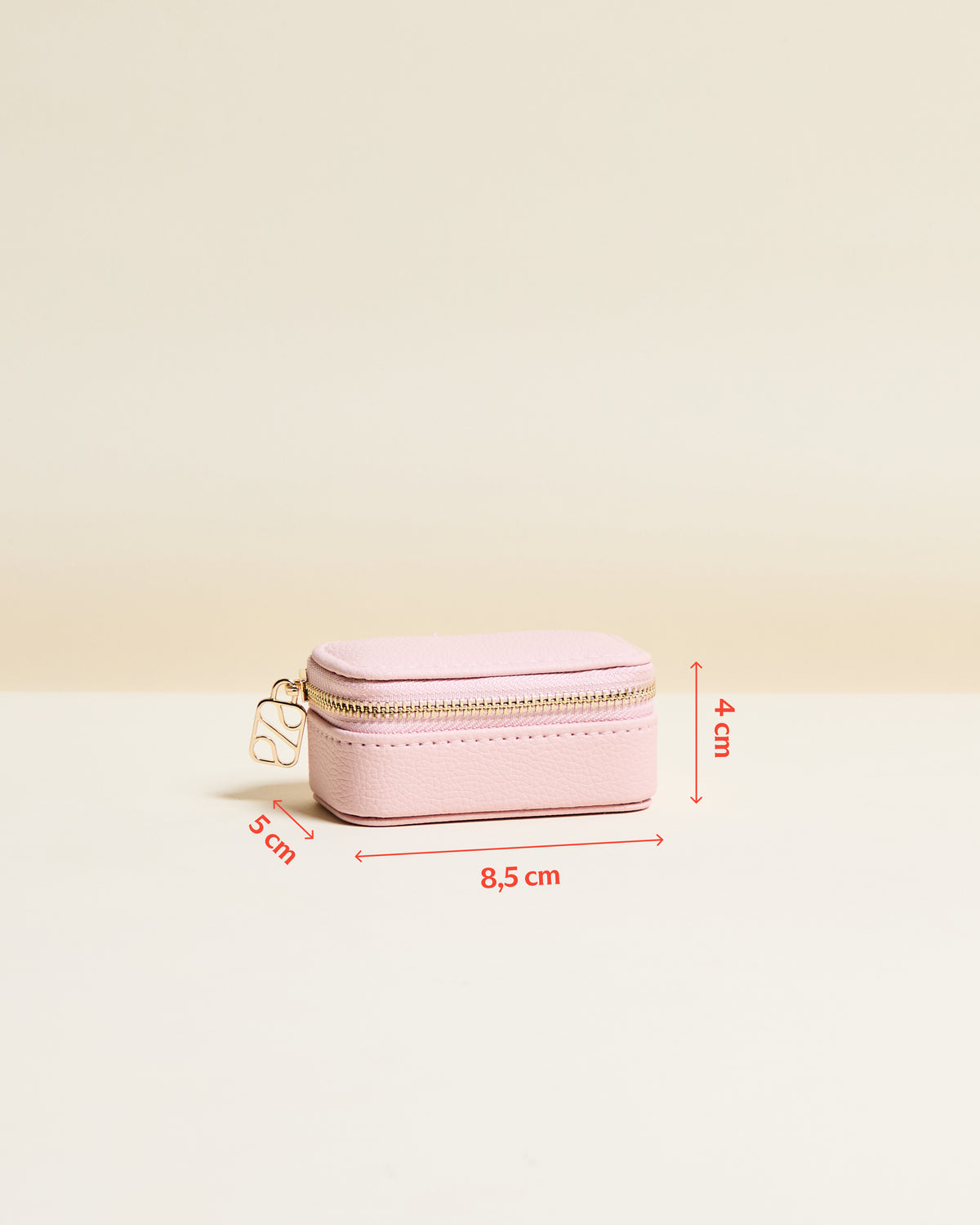 Marie Mini PU Travel Jewelry Box