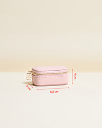 Marie Mini PU Travel Jewelry Box