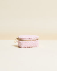 Marie bouclé travel mini jewelry box