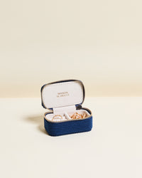 Marie Corduroy Mini Travel Jewelry Box