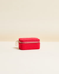 Marie Corduroy Mini Travel Jewelry Box