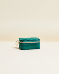 Marie Corduroy Mini Travel Jewelry Box