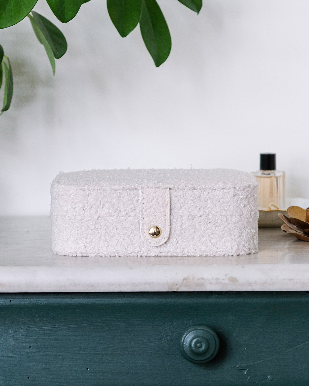 Brigitte Fleece Travel Jewelry Box - Outlet
