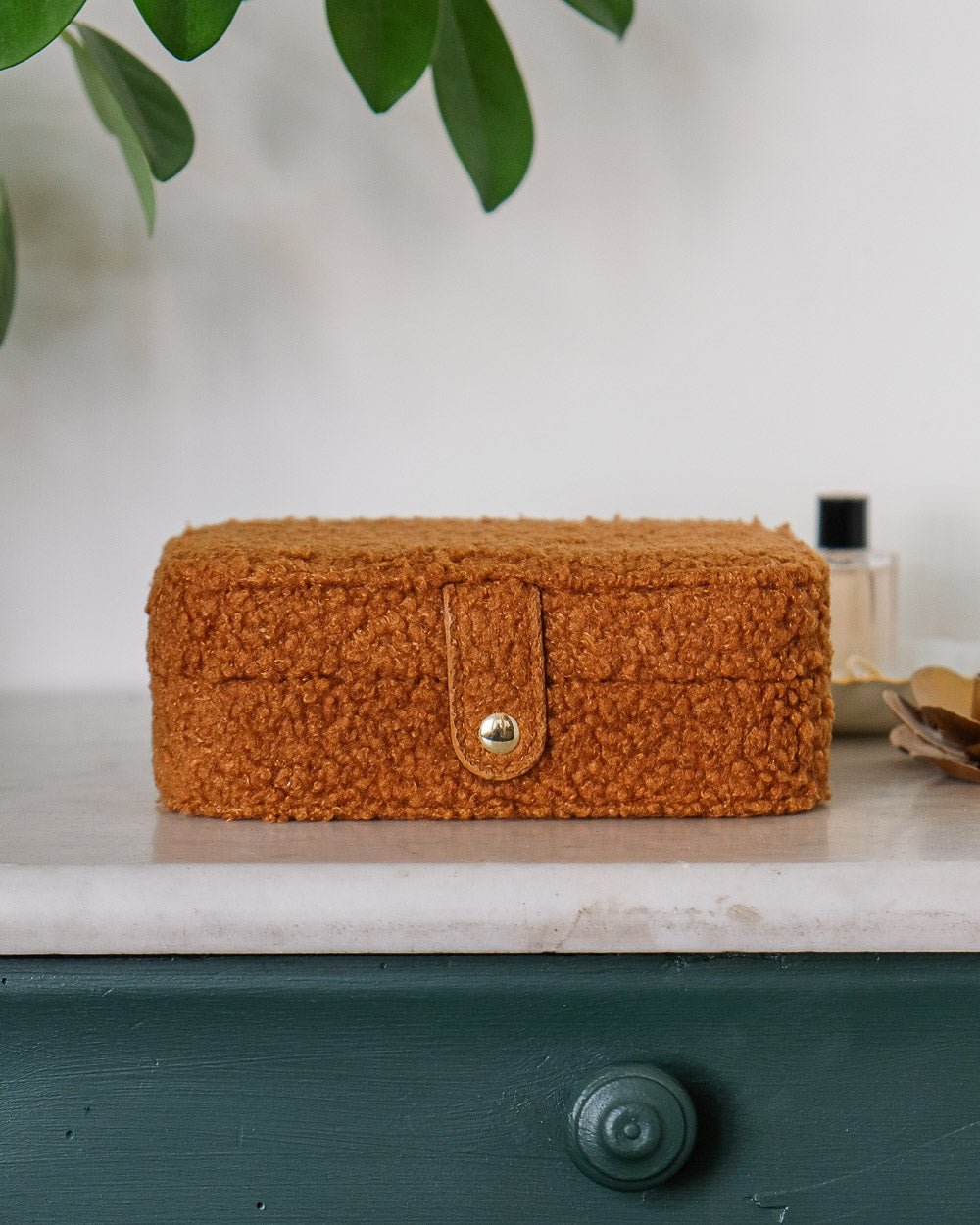 Brigitte Fleece Travel Jewelry Box - Outlet