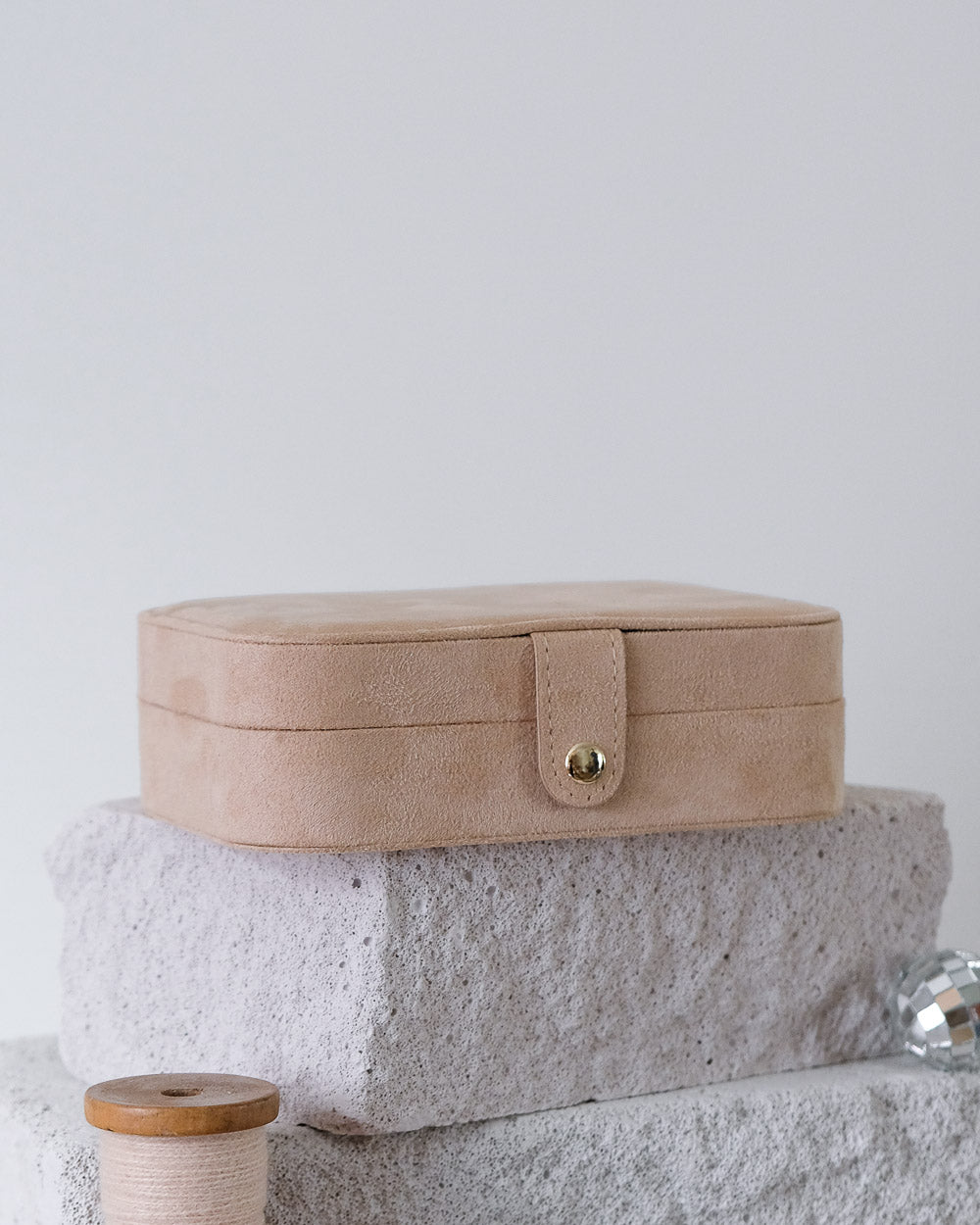 Brigitte velvet travel jewelry box - outlet