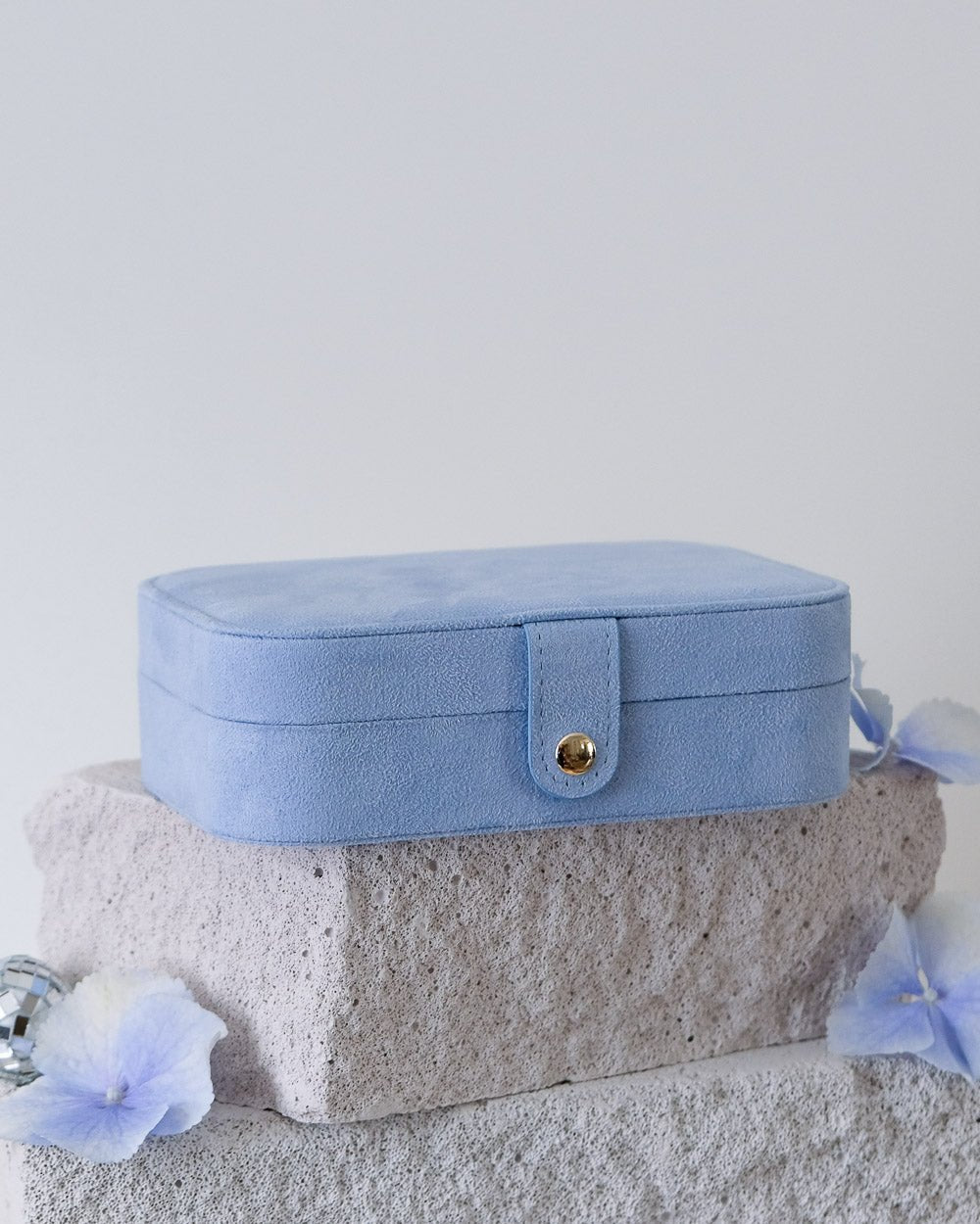 Brigitte velvet travel jewelry box - outlet