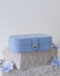 Brigitte velvet travel jewelry box - outlet