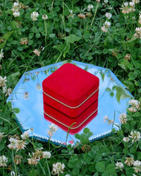 Corinne Velvet Travel Jewelry Box - Outlet