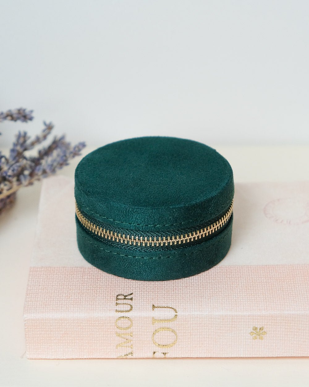 Yvonne Velvet Travel Jewelry Box - Outlet