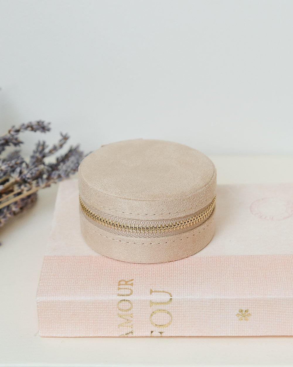 Yvonne Velvet Travel Jewelry Box - Outlet