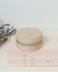 Yvonne Velvet Travel Jewelry Box - Outlet
