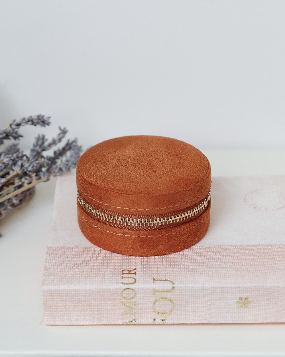 Yvonne Velvet Travel Jewelry Box - Outlet