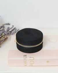 Yvonne Velvet Travel Jewelry Box - Outlet