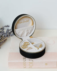 Yvonne Velvet Travel Jewelry Box - Outlet