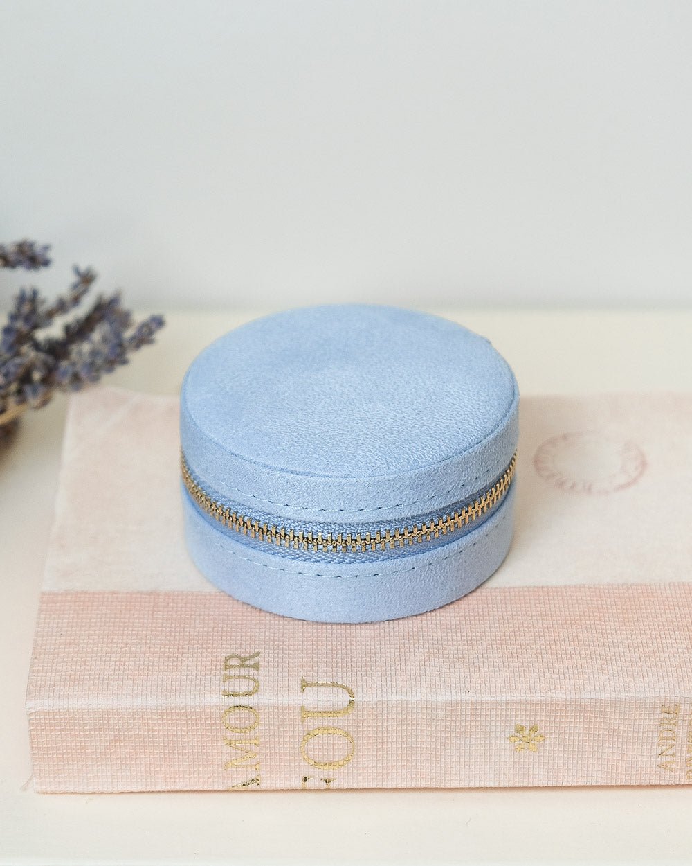 Yvonne Velvet Travel Jewelry Box - Outlet