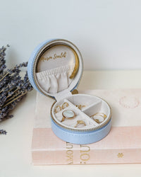 Yvonne Velvet Travel Jewelry Box - Outlet