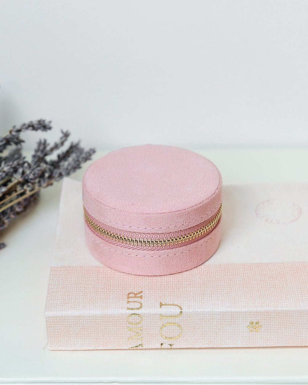 Yvonne Velvet Travel Jewelry Box - Outlet