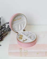 Yvonne Velvet Travel Jewelry Box - Outlet