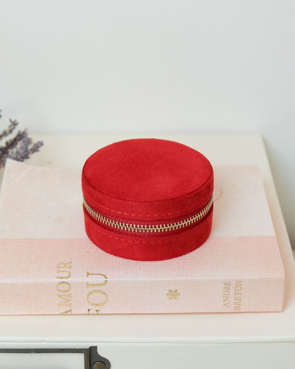 Yvonne Velvet Travel Jewelry Box - Outlet