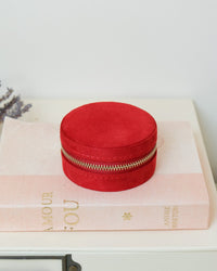 Yvonne Velvet Travel Jewelry Box - Outlet