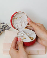 Yvonne Velvet Travel Jewelry Box - Outlet