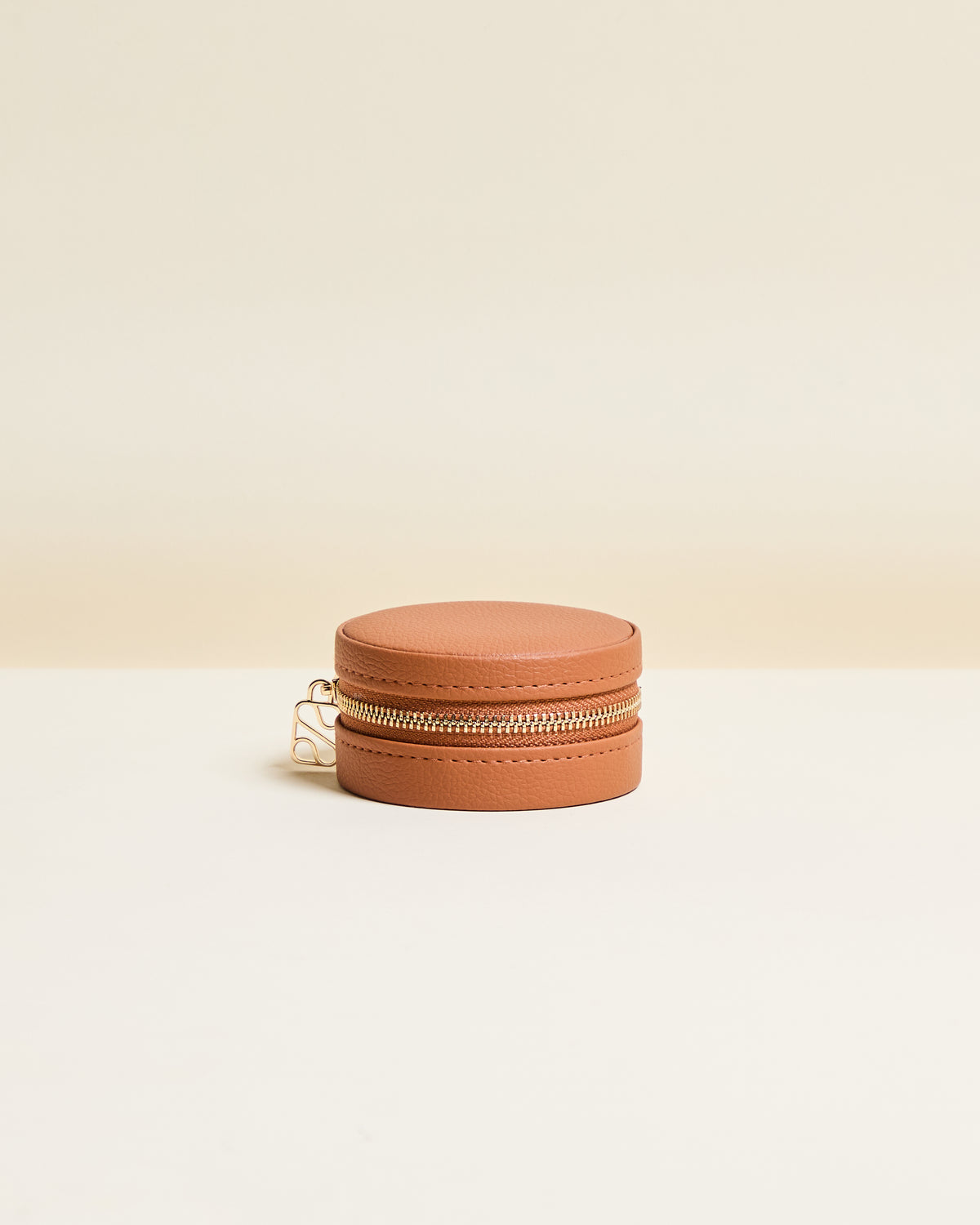 Yvonne PU leather travel jewelry box