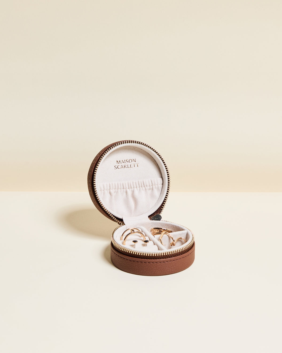 Yvonne PU travel jewelry box