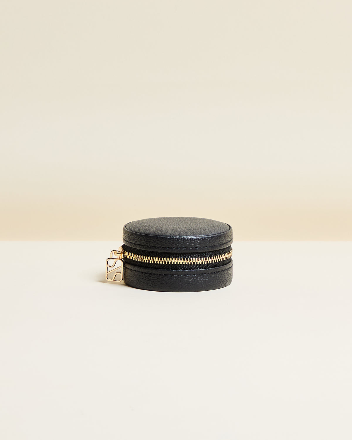 Yvonne PU leather travel jewelry box