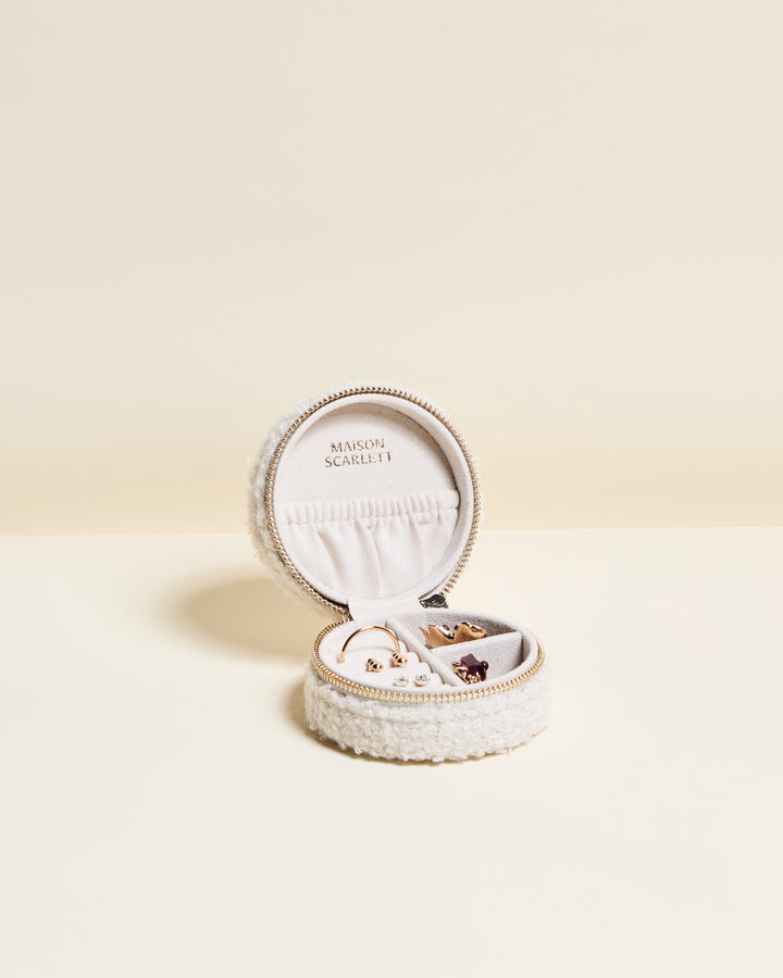 Yvonne teddy travel jewelry box 