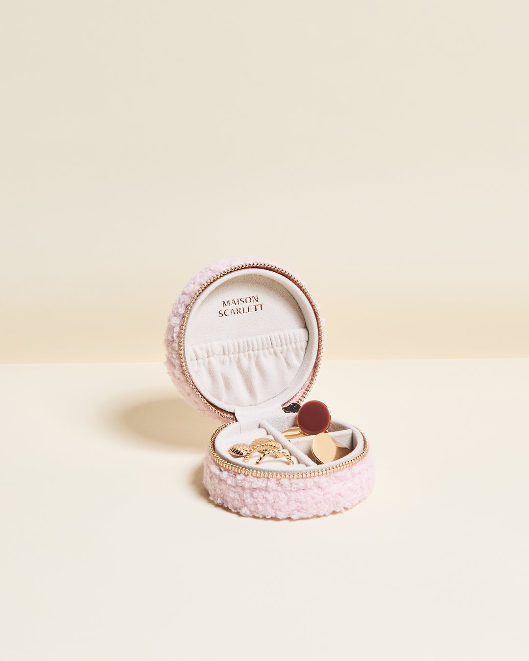 Yvonne teddy travel jewelry box 
