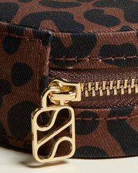 Yvonne Leopard Travel Jewelry Box